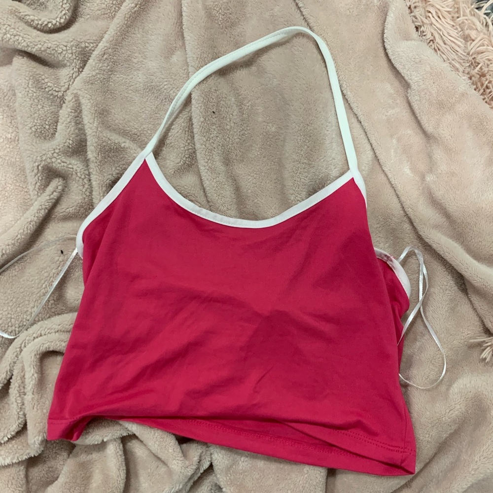 NWT halter crop top